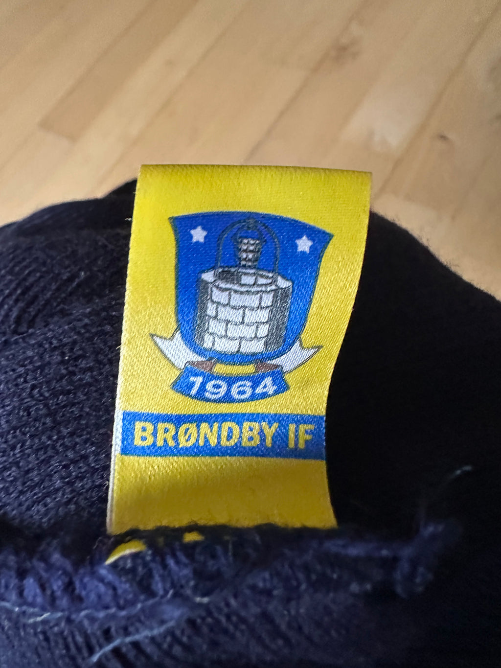Hue med kvast