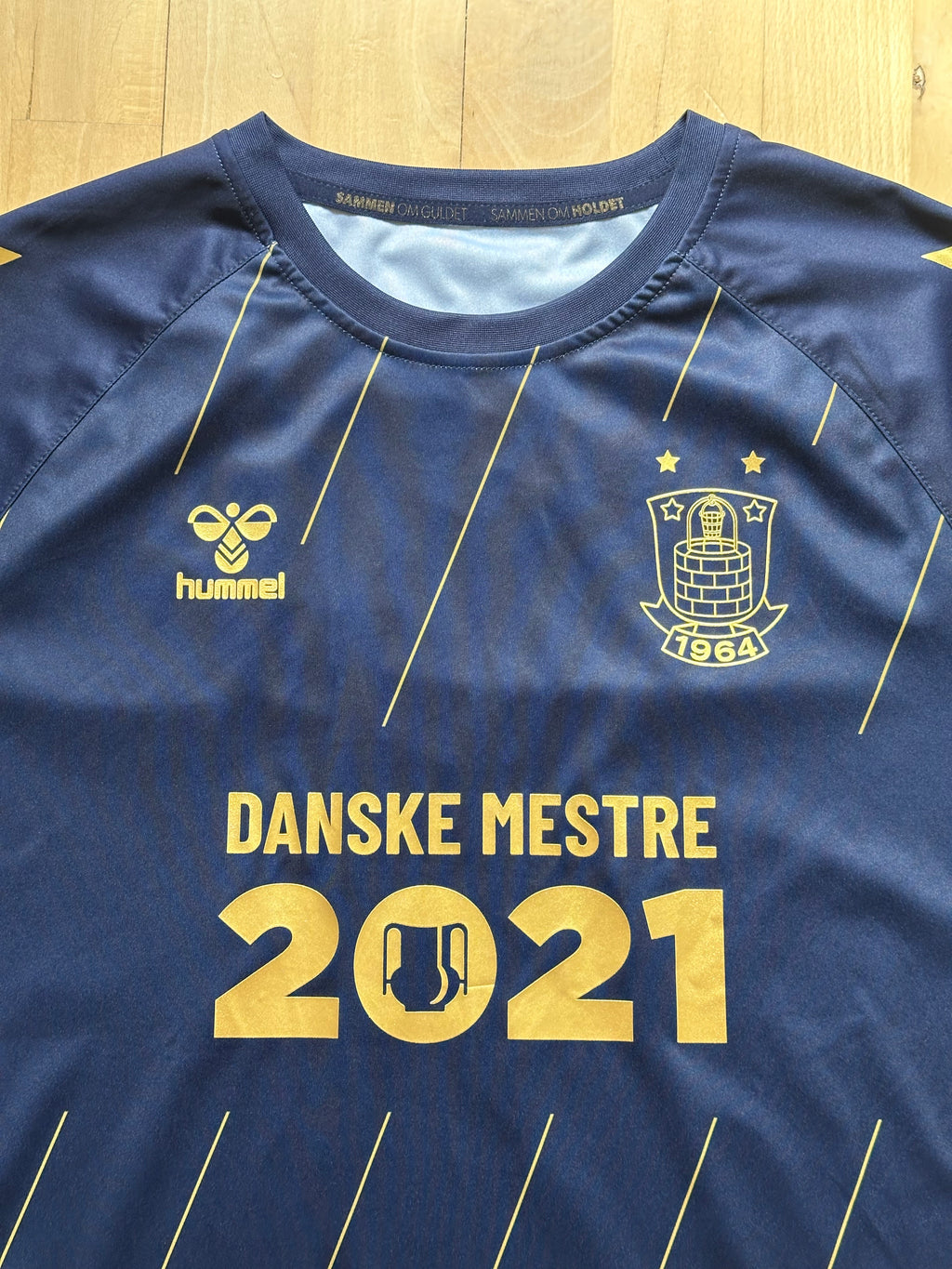 Danske Mestret-trøje 2021/2022 (XL)