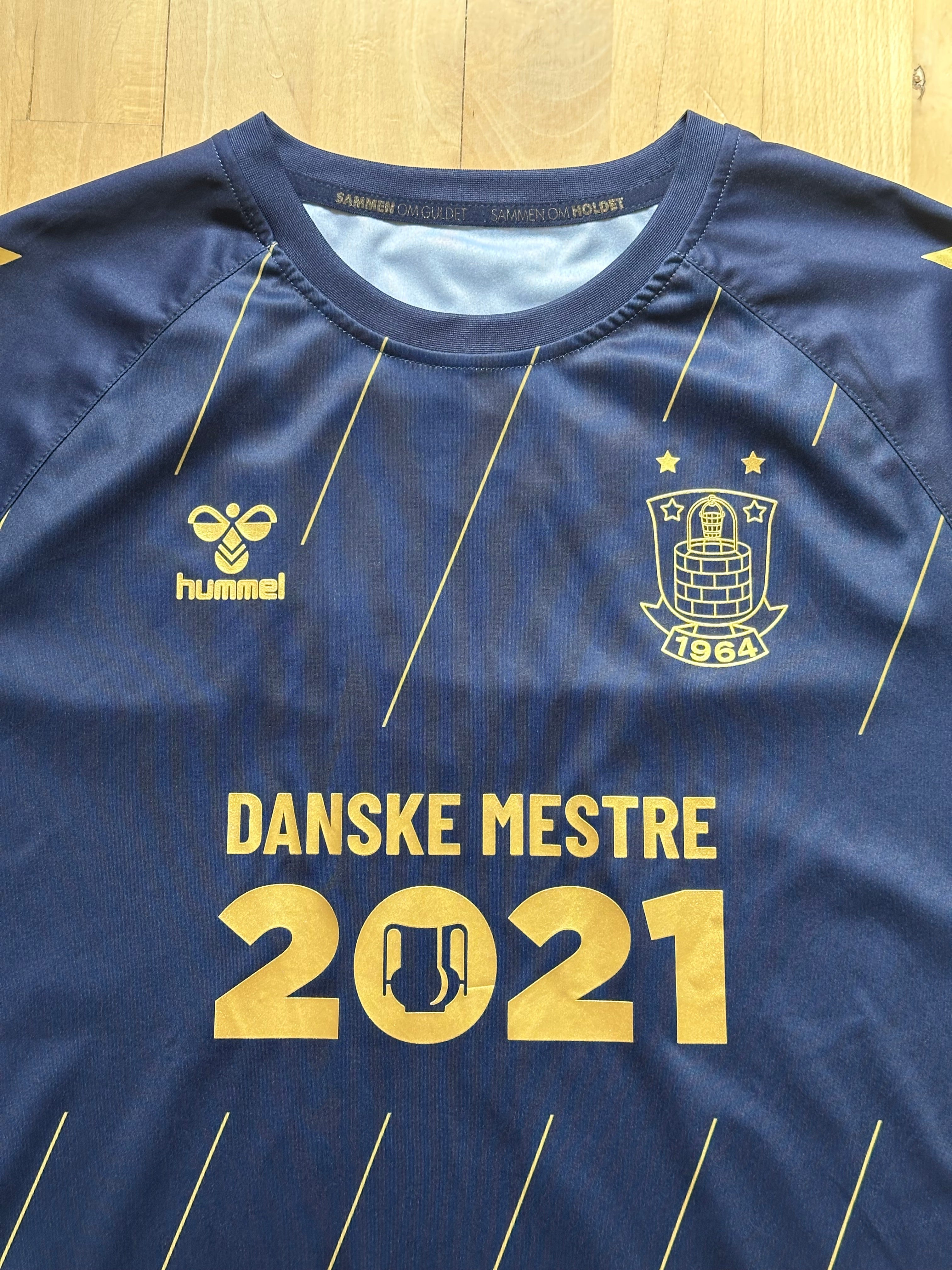 Danske Mestret-trøje 2021/2022 (XL)